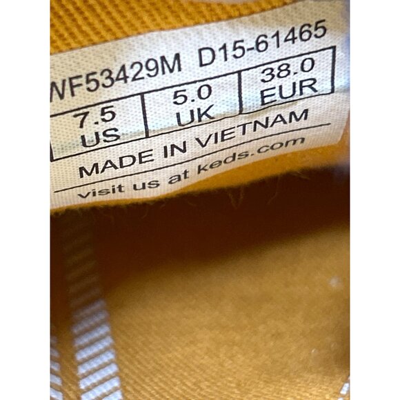 Keds Womens Navy & White Polka Dot Canvas Sneakers Size 7.5 Casual Lace-Up Shoes - Picture 7 of 8